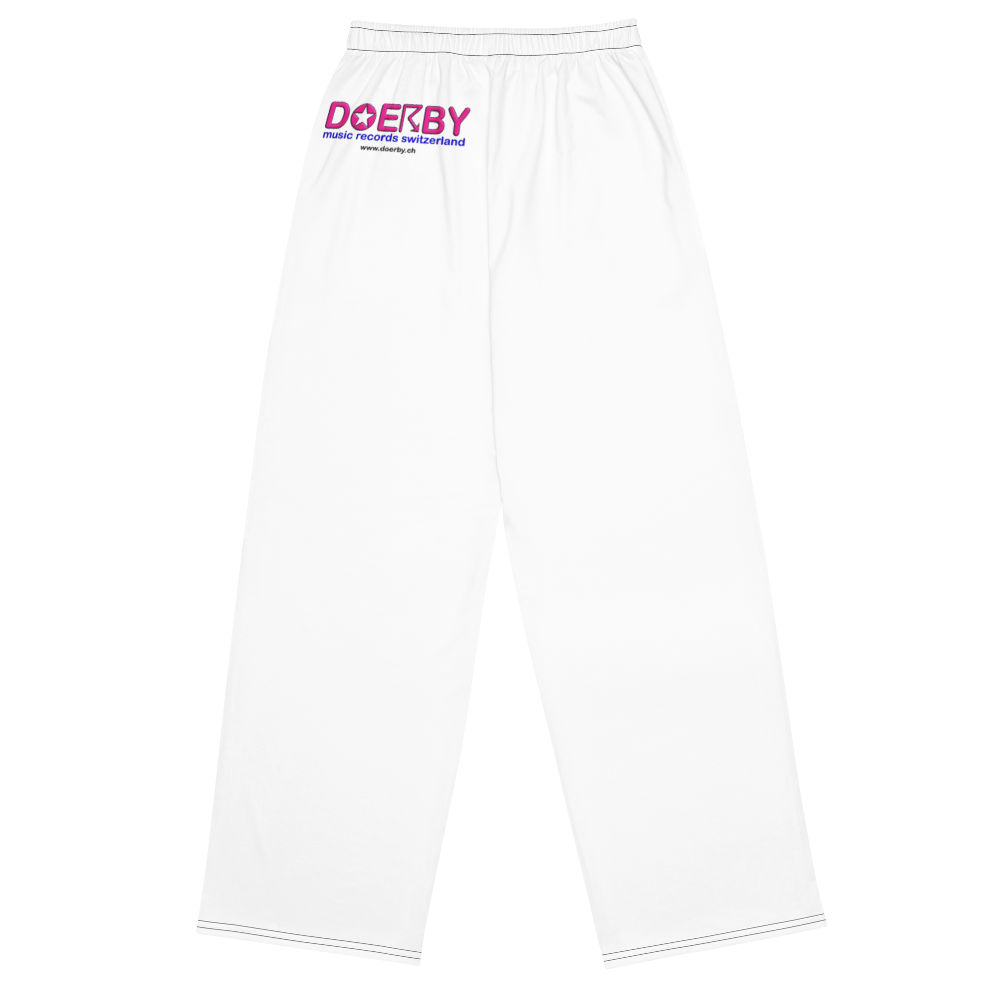 Unisex-Hose mit weiten Beinen und Allover-Druck – Bild 3