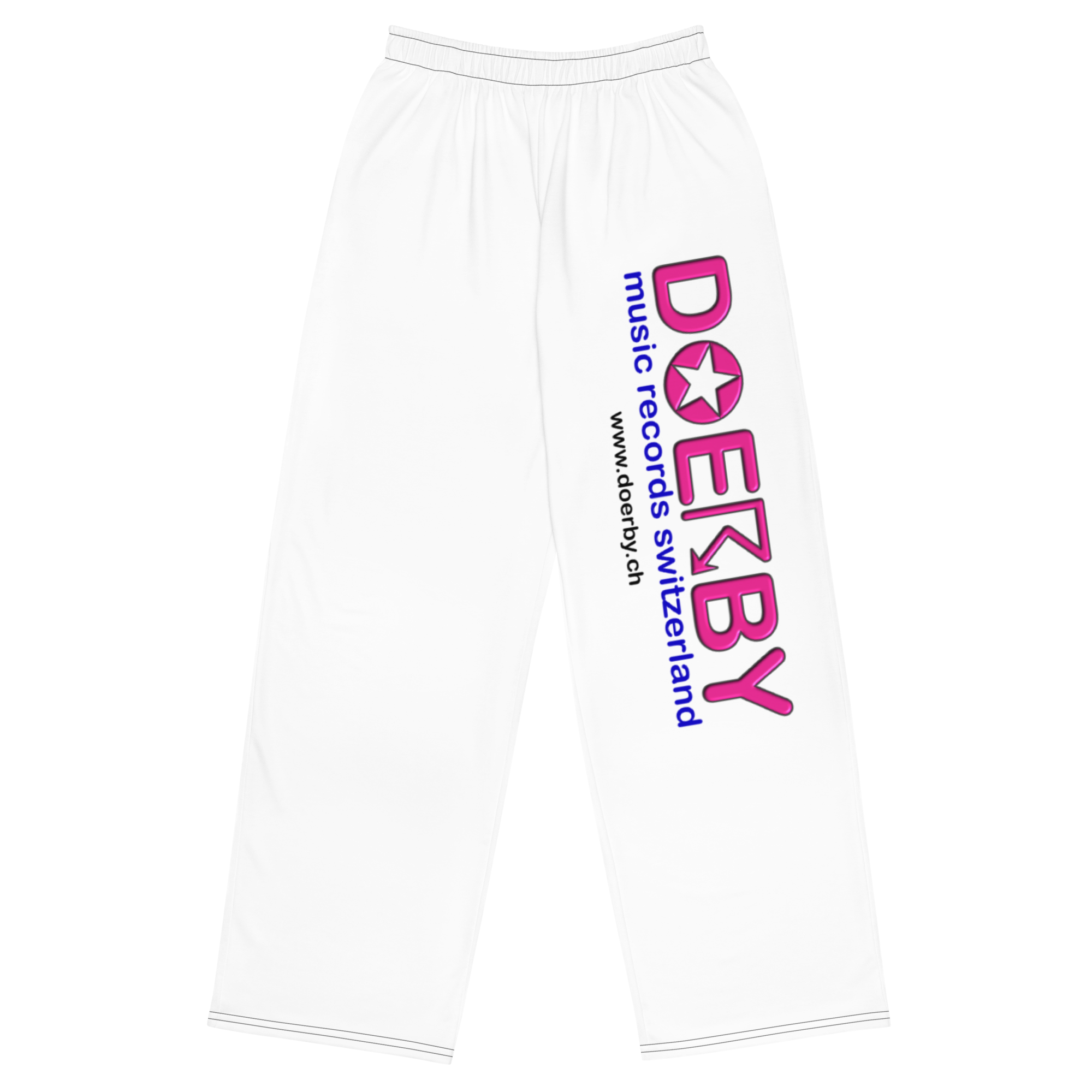 Unisex-Hose mit weiten Beinen und Allover-Druck – Bild 2